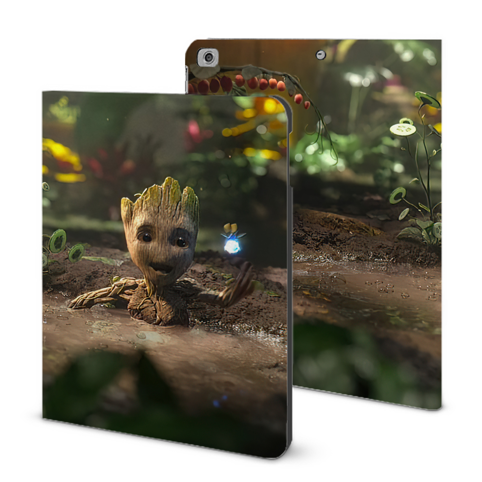 （画像用） アベンジャーズ The Avengers IPad ケース ブック型 PUレザー TPU 耐衝撃 軽量 薄型 ペン収納なし 全面保護 IPad 各モデル対応